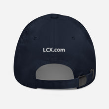 Load image into Gallery viewer, LCX - Navy Distressed Baseball Cap