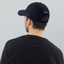 Load image into Gallery viewer, LCX - Navy Distressed Baseball Cap
