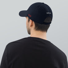 Load image into Gallery viewer, LCX - Navy Distressed Baseball Cap
