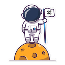 Load image into Gallery viewer, LCX "To The Moon" Stickers