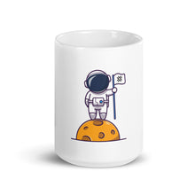 Load image into Gallery viewer, LCX "To The Moon" White glossy Mug