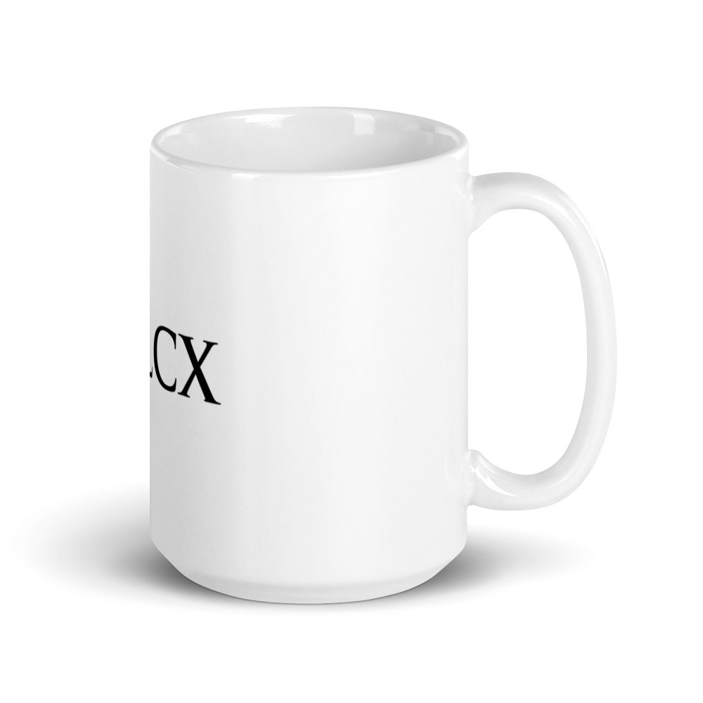 LCX Classic White glossy mug